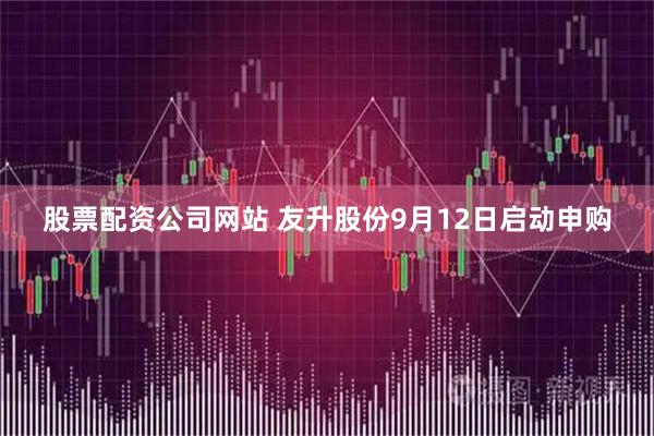 股票配资公司网站 友升股份9月12日启动申购
